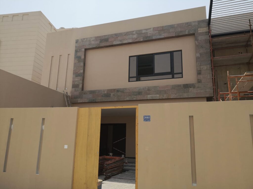 Construction of Two Storeys Villa