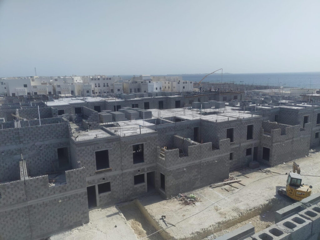 Construction of 303 Villas